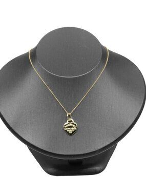 TIFFANY&Co. Return to TIFFANY & Co. Heart tag Necklace K18 yellow gold 5.6...
